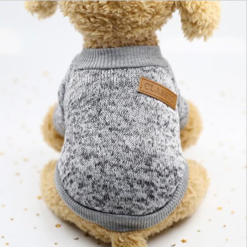 Winter Pet Clothes For Small Dogs Puppy Soft Pet Dog Sweater Clothing For Dog Chihuahua Clothes Classic Pet Warm Wool Costume-knewpets