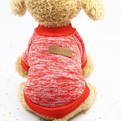 Winter Pet Clothes For Small Dogs Puppy Soft Pet Dog Sweater Clothing For Dog Chihuahua Clothes Classic Pet Warm Wool Costume-knewpets