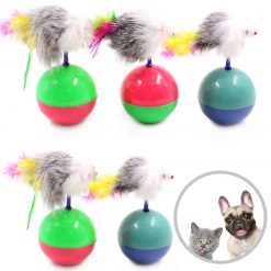 5pcs Funny Tumbler Mouse Toys For Cats Kitties Pets Accessories Cat Toy Training Kitten For Pet Cats Toys Supplies-knewpets