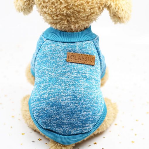 Winter Pet Clothes For Small Dogs Puppy Soft Pet Dog Sweater Clothing For Dog Chihuahua Clothes Classic Pet Warm Wool Costume-knewpets