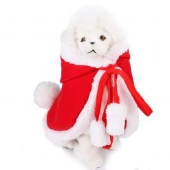Christmas Warm Pet Cat Cape Decorative Cute Pet Cloak Cat Costume Pet Apparel For Party Creative Clothing Accessories-knewpets