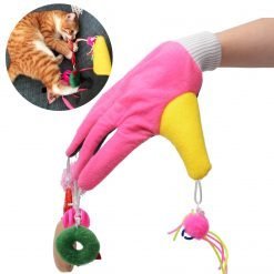 Cute Cat Toys Scratch Glove Toy Lovely Ball Pet Funny Toy Crazy Loving For Kitten Scratcher Magic Cat Teaser Interactive Toys-knewpets