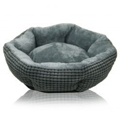 Pet Bed Round Soft Winter Warm Dog Cushion Pet Nest Corn Velvet Medium And Small Dog Teddy Kennel 2019 New Arrive-knewpets