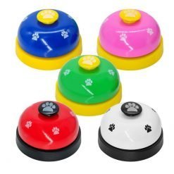 Pet Toys Bell Dog Feeding Ringer Pet Educational IQ Training Squeak Toy Interactive Pets Kitten Toys Eating Food Feed Reminder-knewpets