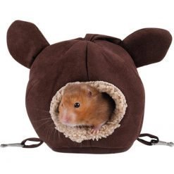 Small Pet Cave Warm Cute Soft Plush Creative Hamster Bed Pet House For Small Animals Pet Supplies-knewpets