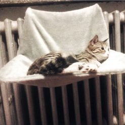 Soft Cosy Cat Hammock Deluxe Removable Window Sill Cat Radiator Bed Hammock Perch Seat Lounge Pet Kitty Hanging Bed-knewpets