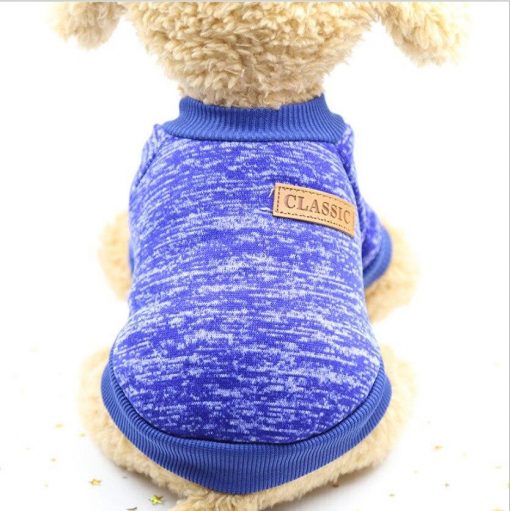 Winter Pet Clothes For Small Dogs Puppy Soft Pet Dog Sweater Clothing For Dog Chihuahua Clothes Classic Pet Warm Wool Costume-knewpets